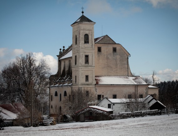 Monastery with the Church of the Holy Trinity near Nová Bystřice