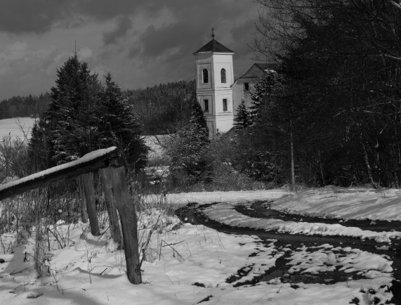 Monastery with the Church of the Holy Trinity near Nová Bystřice