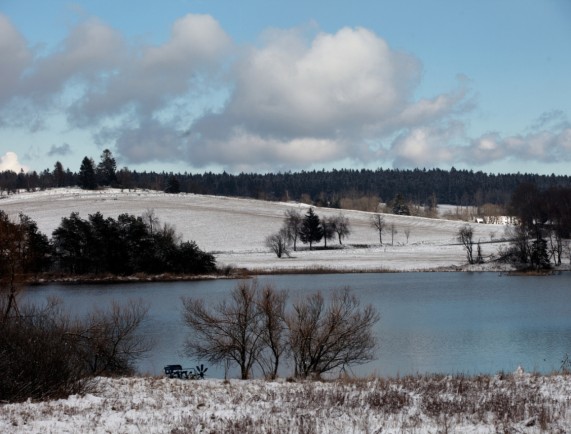 Aussicht aus dem Kloster mit der Dreifaltigkeitskirche