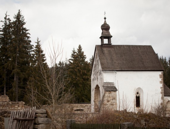 Kapelle auf der Burg Landštejn